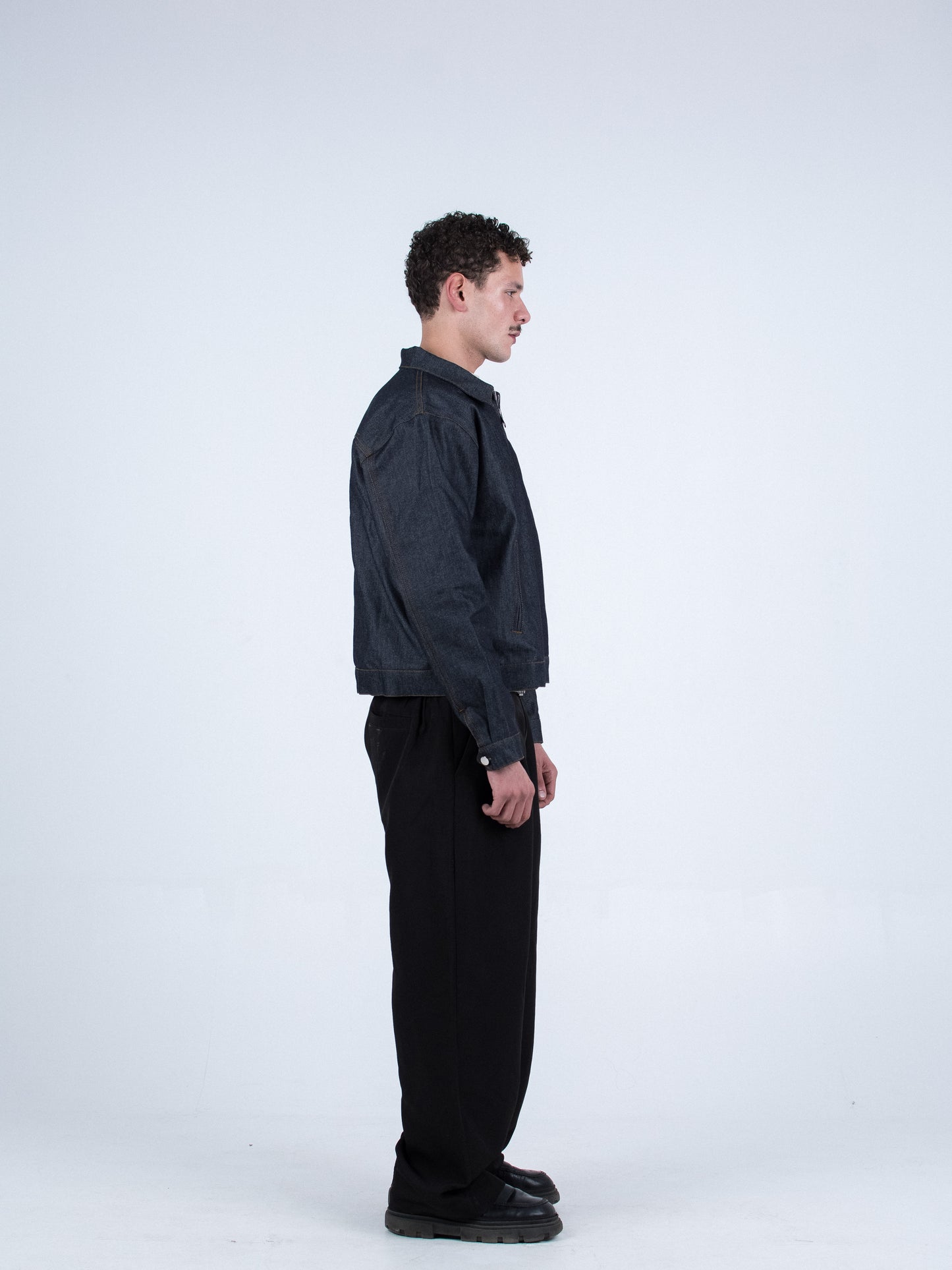 Raw Denim Work Jacket