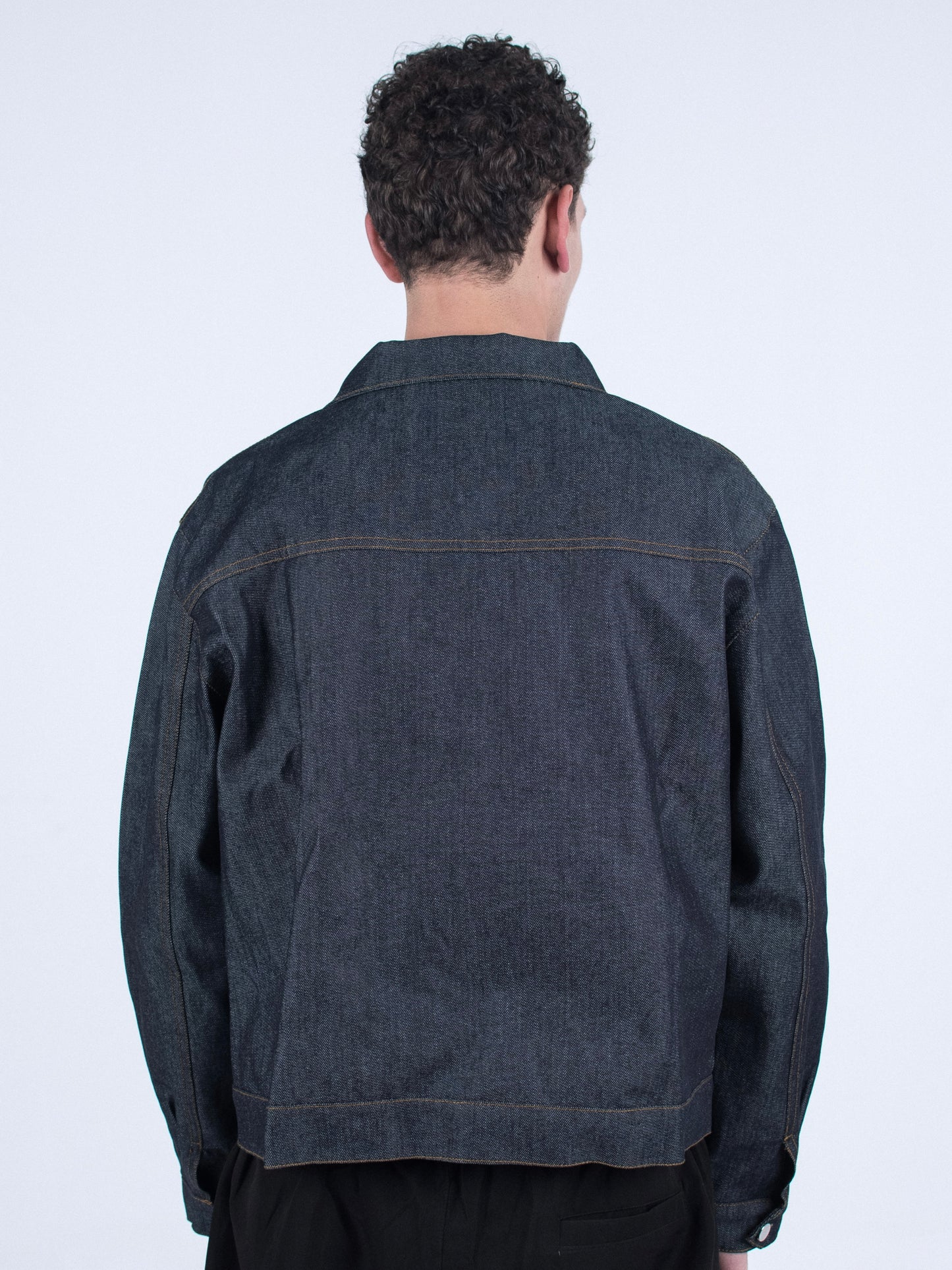 Raw Denim Work Jacket
